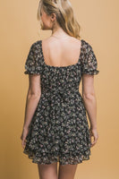 Floral Print Romper
