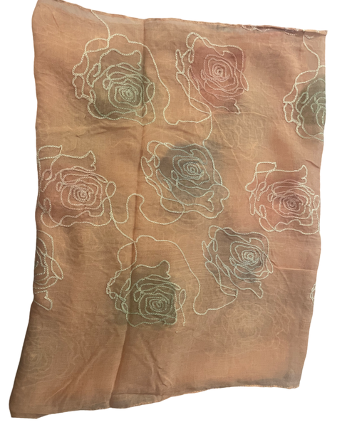 Rose print scarve