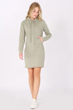 Fleece Hoodie Dress