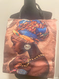 African American Woman Handbag