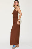 Basic Full Size Ribbed Tank and Wide Leg Pants Set